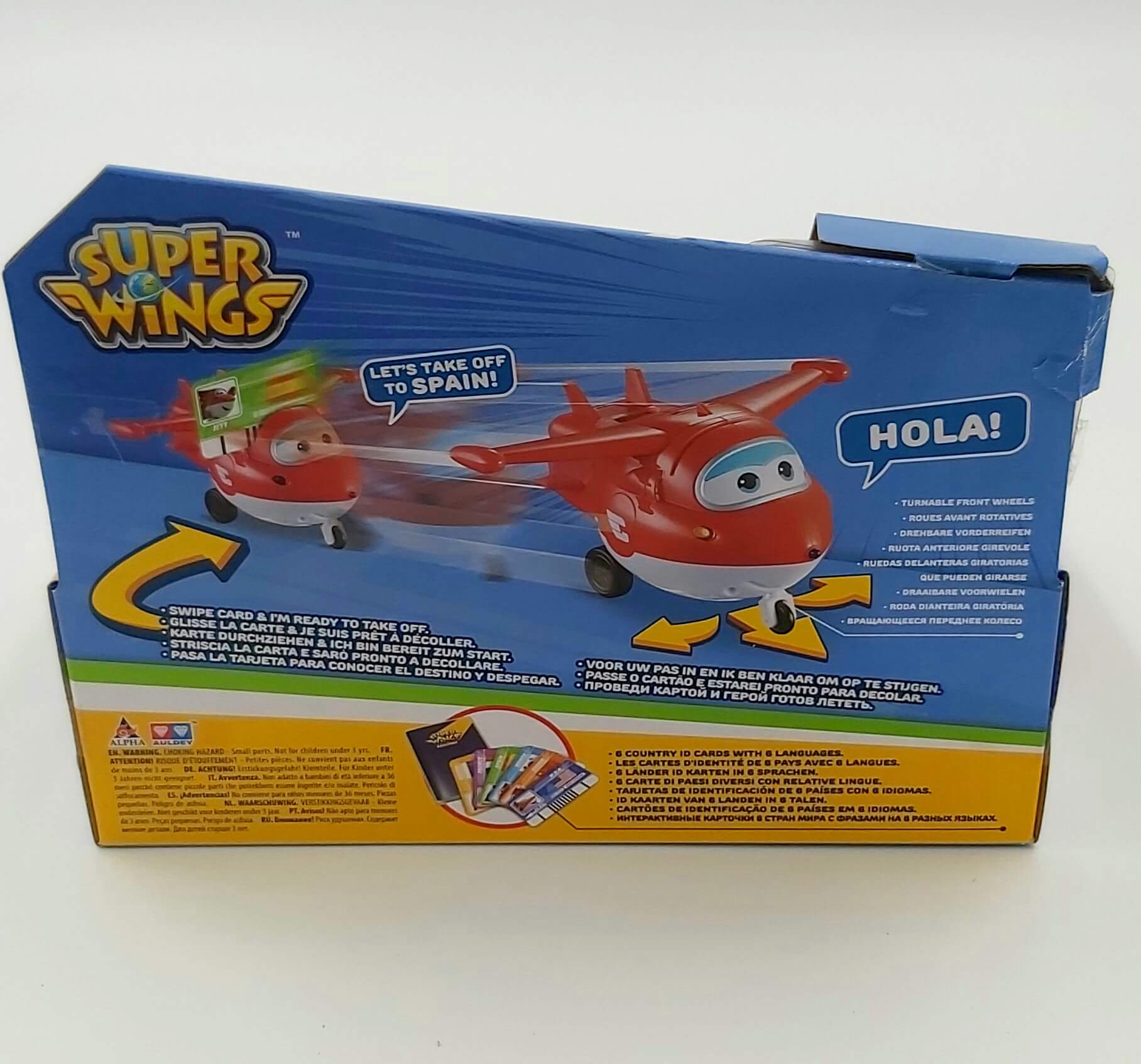 מטוסי על | מטוסי על-ג'ט אלקטרוני מדבר לילדים בצבע אדום | Super Wings