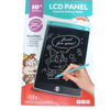 אינץ' LCD 10 | לוח כתיבה אלקטרוני גדול | רב צבעים | משחק יצירה לפיתוח הדמיון והיצירתיות